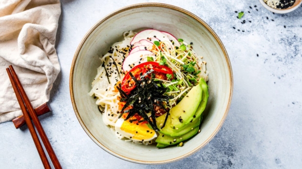 Cold Soy Milk Noodles with Chili Crisp 169 1