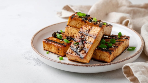 Spicy Sesame Grilled Tofu 169 1