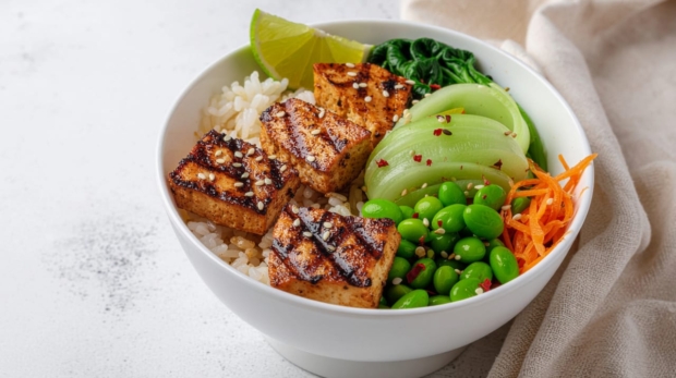 Spicy Sesame Tofu Bowl 169 3