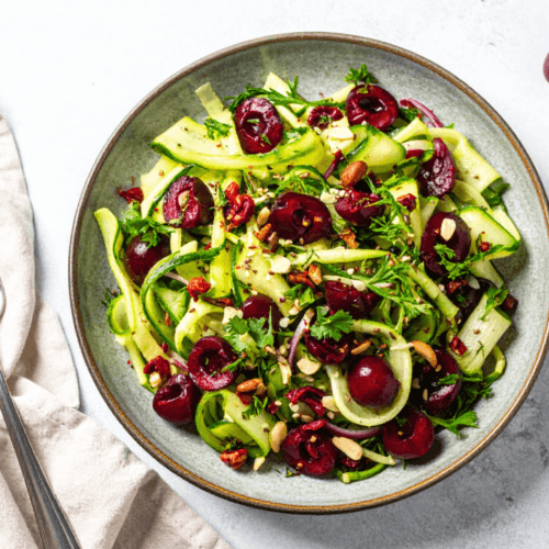 Zingy Courgette & Cherry Ribbon Salad 169 4