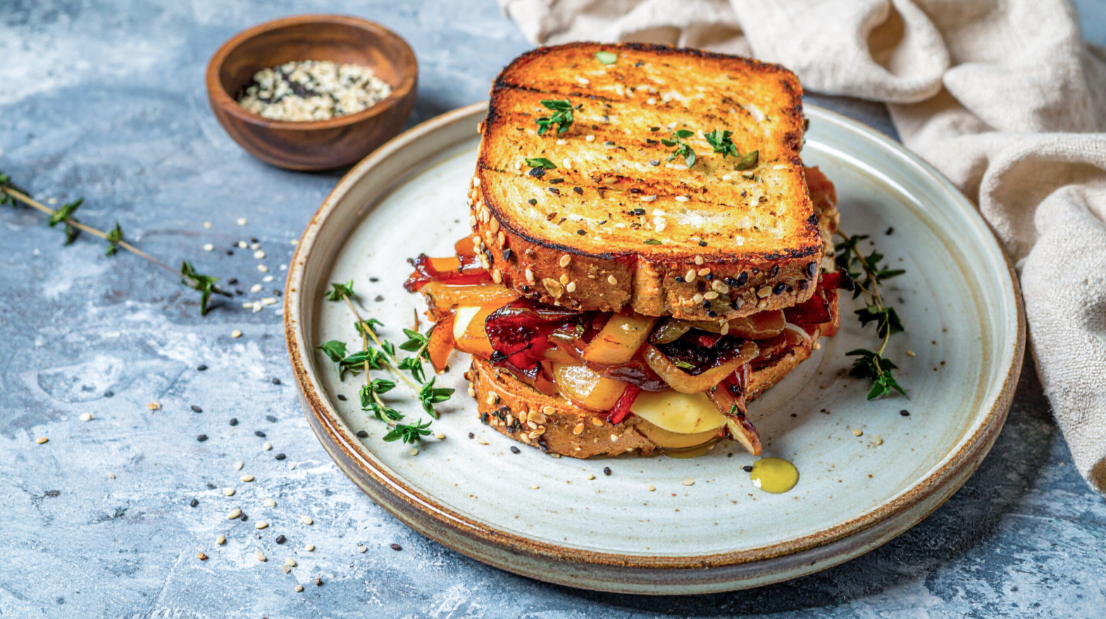 Savory Gluten-Free Vegan Pear Grilled Cheese 169 2